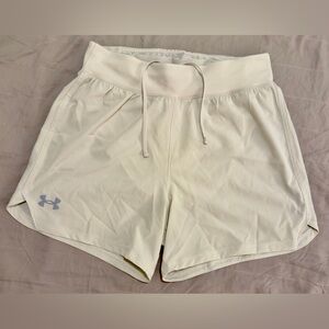 Under Armour • White UA Launch Elite 5” Shorts • Size Men’s Small